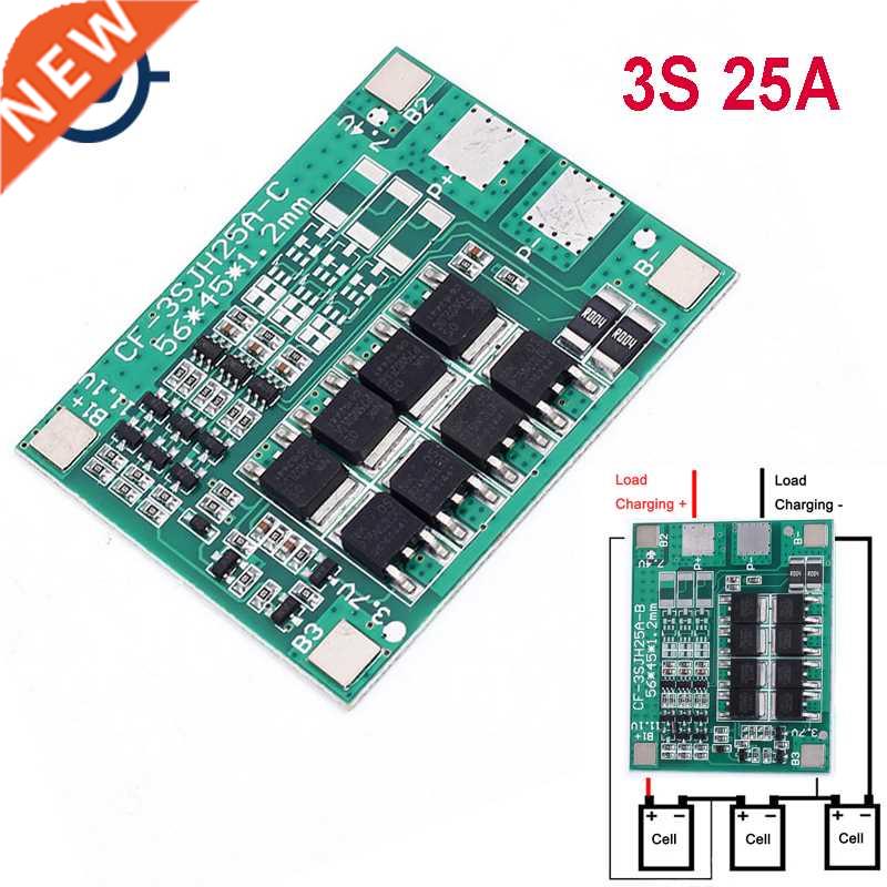 18650 Charger Charging Module Protection 25A S PCB BMS Boar