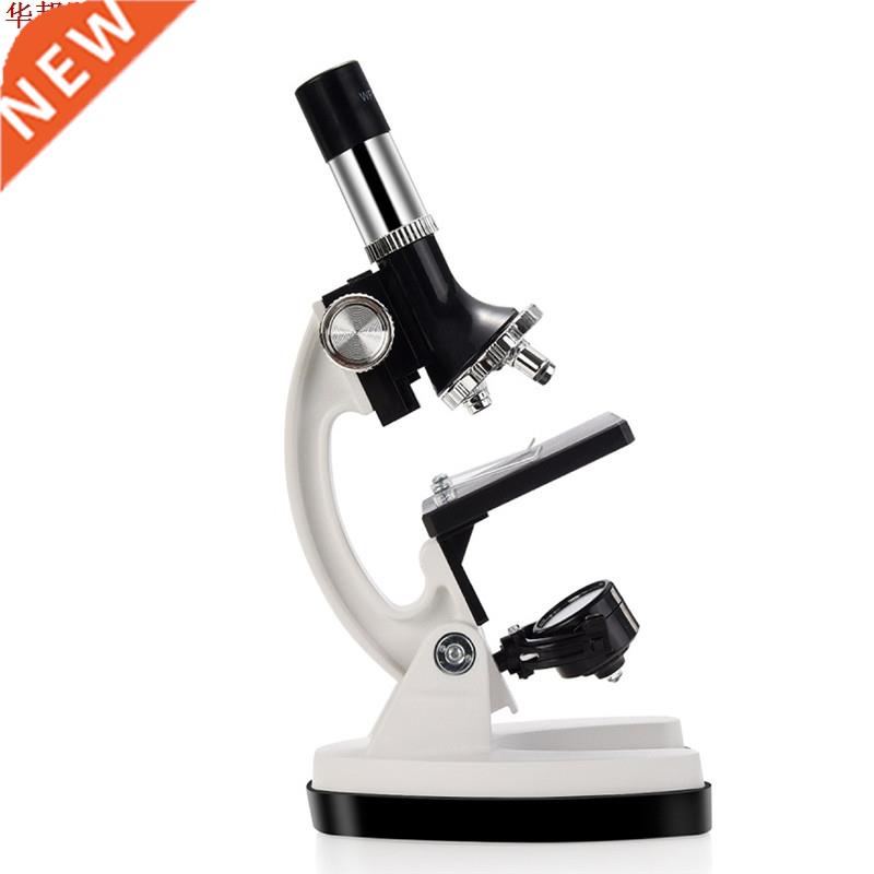 100X-1200X Kids Beginner Biological Microscope Metal Body wi - 实物图