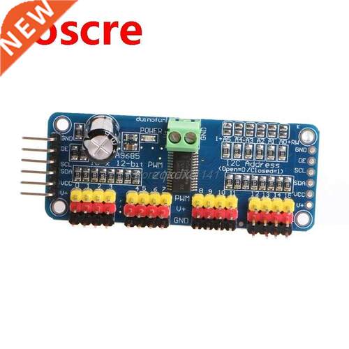 PWM Servo Driver I2C 16 Channel 12 Bit Module For Raspberry