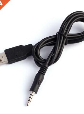 New rival 3.5mm AUX Audio To USB 2.0 Male Chge Cable Ad