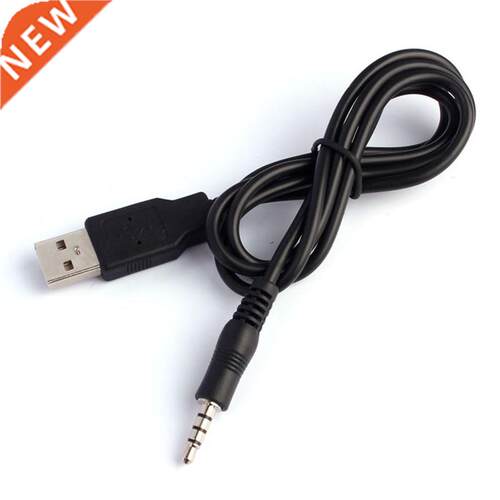 New rival 3.5mm AUX Audio To USB 2.0 Male Chge Cable Ad