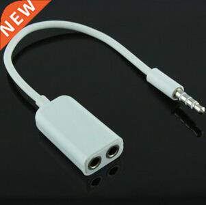 3.5mm Double Jack Headphone Splitter for iPod iPhone 4 4S iP