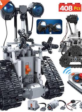 ZKZC 408PCS Cty Creatve Hgh-tech RC Robot Electrc Buld