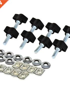 Hard Top Thumb Screw of 8 Removal with Nuts Kit Fitting for