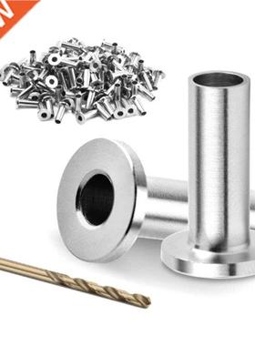 60x Deck Cable Railing Kits Stainless Steel Protector Sleeve