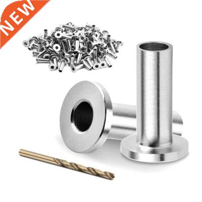 60x Deck Cable Railing Kits Stainless Steel Protector Sleeve