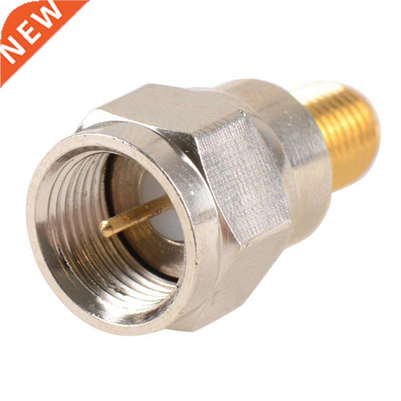 RF coaxial coax adapter SMA female to F male,silver