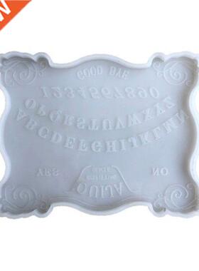 Mirror Game Mat Resin Mold DIY Tray Serving Plate Ornaments