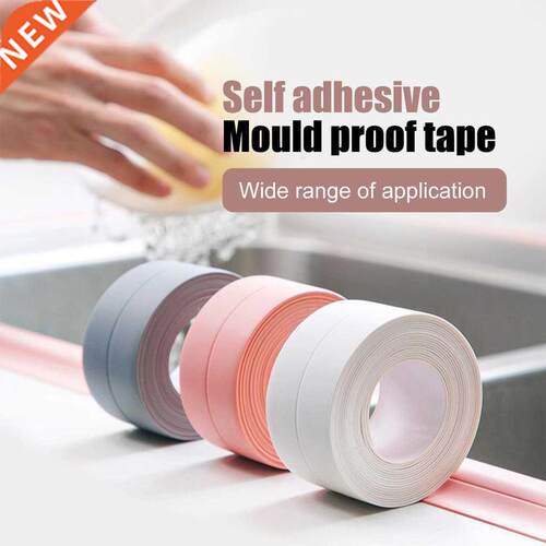 Hot 3.2m*2.2cm Self Adhesive Tape Bathtub Bathroom Shower