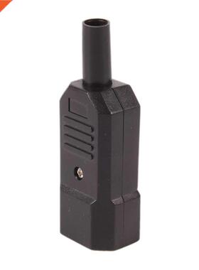 1PC IEC320 C14 Standard Power Cable Connector Male Plug Ada