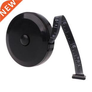 1.5m/60inch Black Tape Measures Dual Sided Retractable Tools