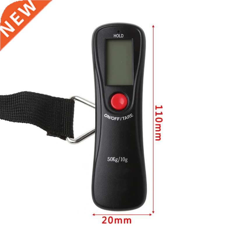 50kg/10g Electronic LCD Travel Luggage Weight Hanging Scale