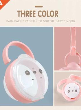 New Baby Soother Pacifier Storage Box Travel Dust Cover Cas