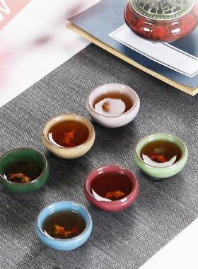 6pcs/set Personal Single Cup Teaware Set Kitchen Living