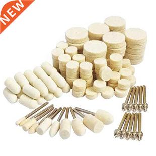Felt Polishing P Set Wool Buffing Wheels Point Mandrel