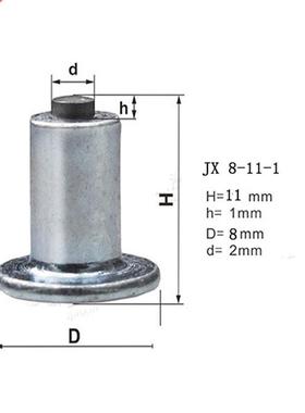 niversal 100pcs/lot Car Tires Studs Spikes Wheel 8x11mm Snow