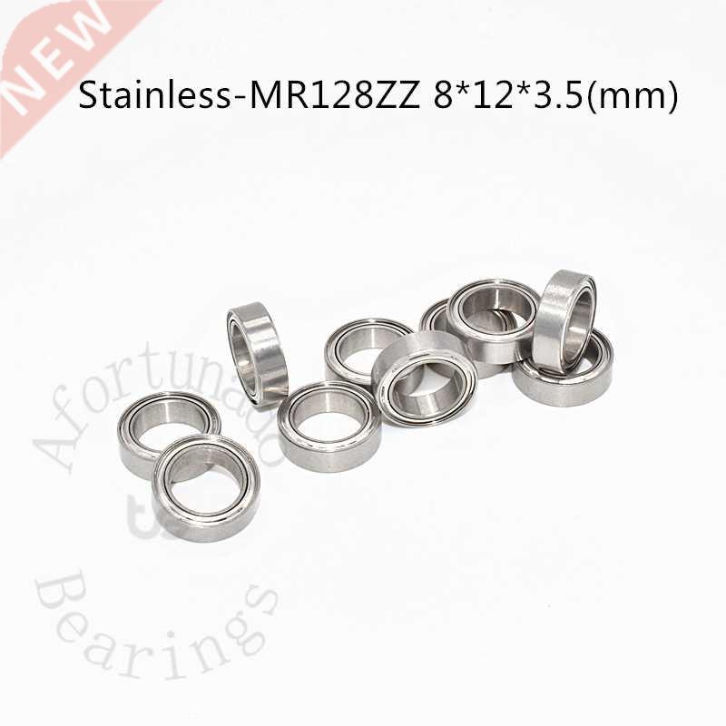 Stainless steel bearing 10PCS SMR128ZZ 8*12*3.5(mm) free shi 饰品/流行首饰/时尚饰品新 首饰展示架 原图主图