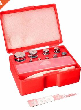 17Pcs 211.1g 10mg-100g M2 Set Grams Calibration Weight Scale