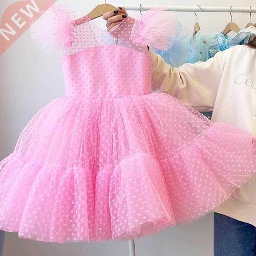 Summer Girl Dress Birthday Party Princess Dress Children Po