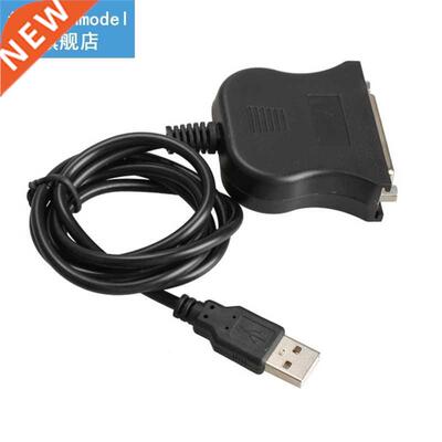 New USB 1.1 to DB25 Female Port Print Converter Cable LPT 适