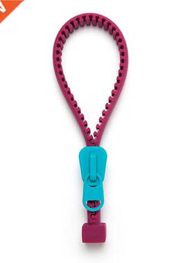 1pcs Silicone Zipper Can Opener Multifunctional Non-slip