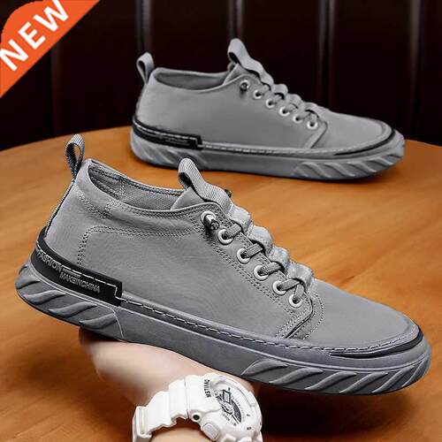 Men's Shoes Comfortable All-match Sneakers Korea Cloth Shoes