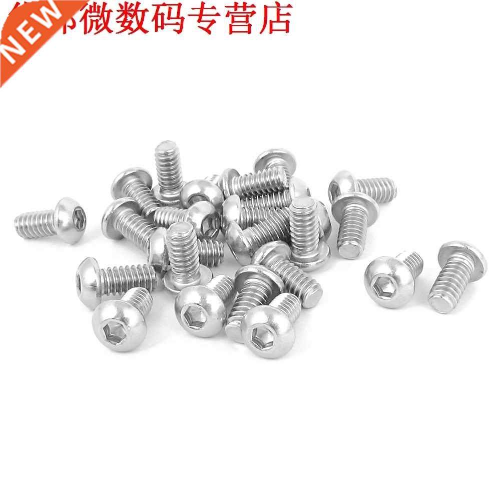 1/4 Inch-20x1/2 Inch Hex Socket Button Head Bouten Schroeven