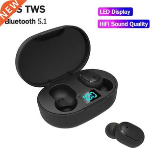TWS E6S Wireless Headphones Bluetooth Earphones Headset with