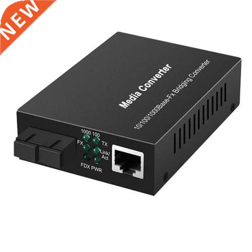 Gigabit Ethernet Fiber Media Converter with a Built-in 1Gb M