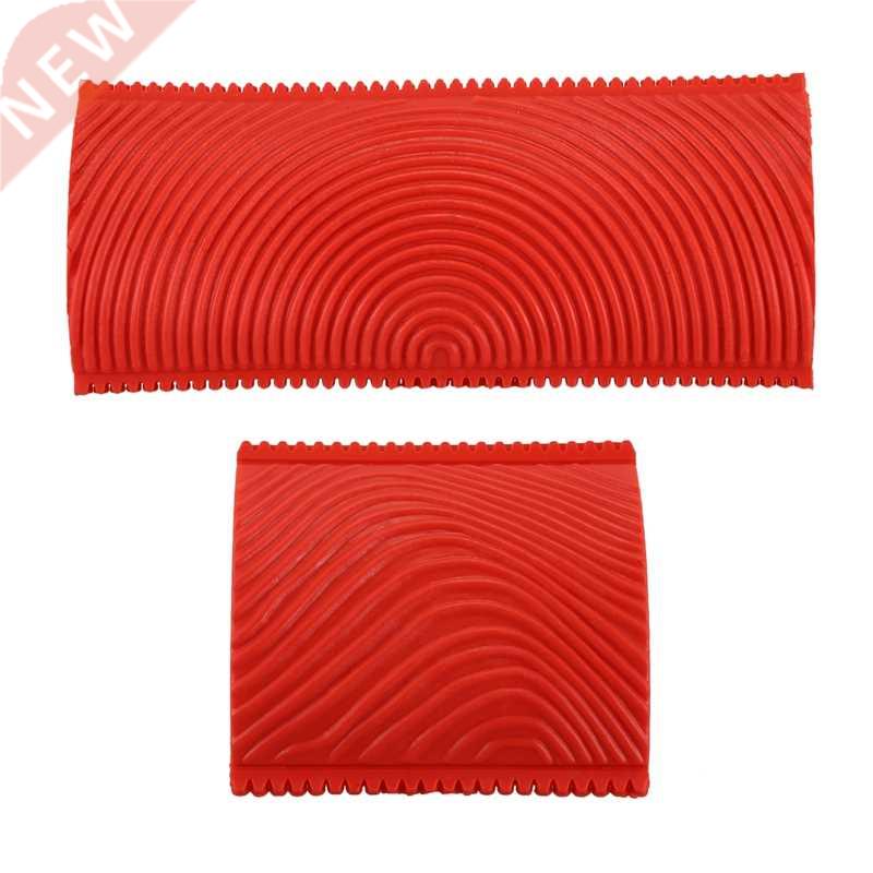 2PCS  Inch 6 Inch Imitation Wood Grain Paint Roller Brush W
