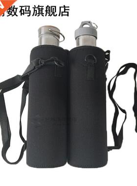 1000ML Water Bottle Cover Bag Pouch w/Strap Neoprene Water B
