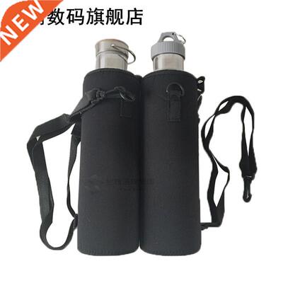 1000ML Water Bottle Cover Bag Pouch w/Strap Neoprene Water B