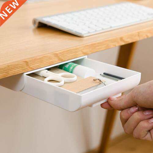 ?Plastic Desk Organizer Memo Pen Stationery Storage Box