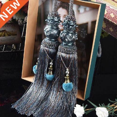 Curtain Tapestry Hanging Tassel Double Ball Hanging Belt
