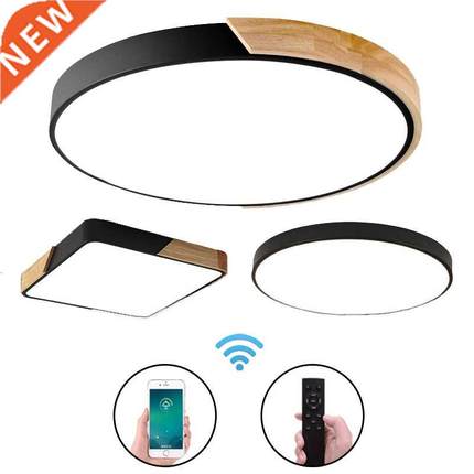 LED Ceiling Light Modern Nordic Square Round Lamp Home Livin