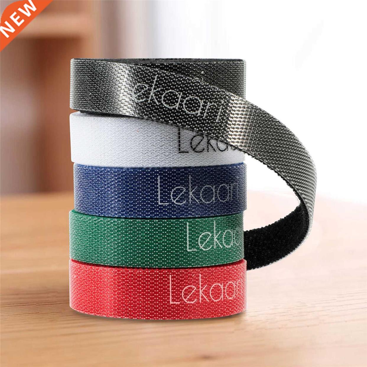 Cable Organizer Colorful Nylon VEL Wire Winder Tapes Storage