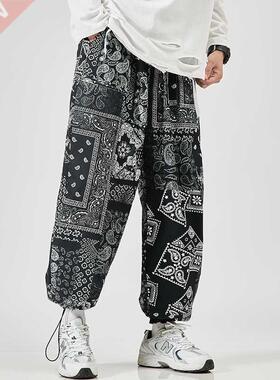 2022 Men's Harem Pants New Fashion Jogger Sweatpants Korean