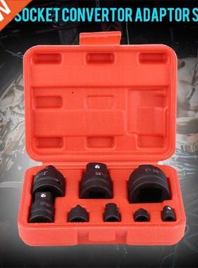 8 Pcs Socket Convertor Adaptor Reducer Converter Adapter