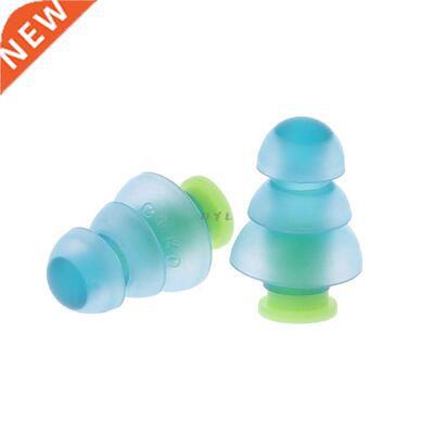 1 Pair Silicone Earplugs Noise Cancelling Reusable Ear Plugs