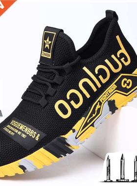 2022 New Low Man fashionable Safety Shoes Non-Slip Operati