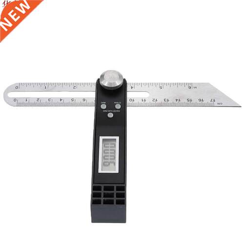 360° LCD Digital Sliding T Bevel Gauge Angle Finder T Digit