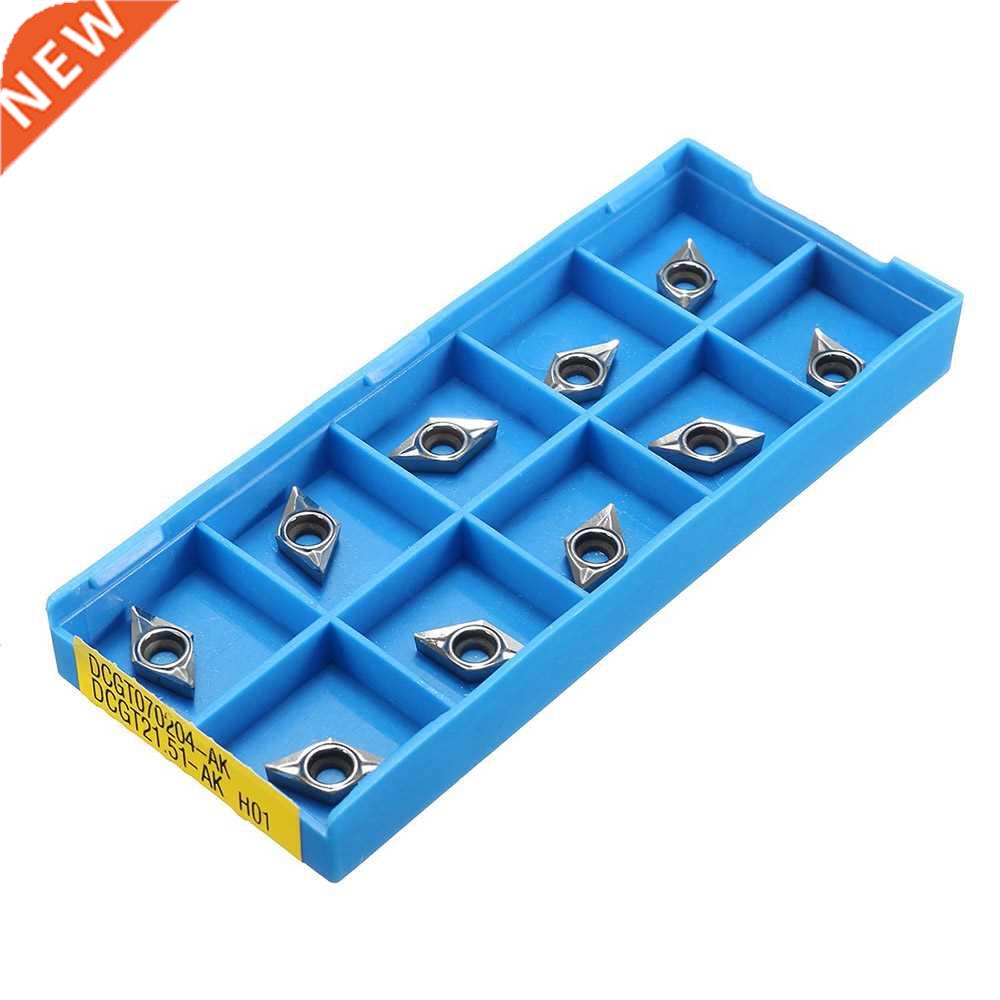 10Pcs DCGT0702-AK H01 / DCGT21.51-AK H01 Inserts for Aluminu