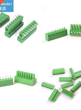 5Pcs 8 Poles/8 Pin 3.81mm Terminal Pitch PCB Mount Screw Bl