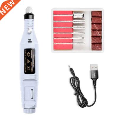 Electric Nail Drill Machine Manicure Nail Art File Drill Bit