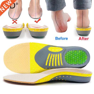 Premium Orthotic Gel Insoles Orthopedic Flat Foot Health Sol