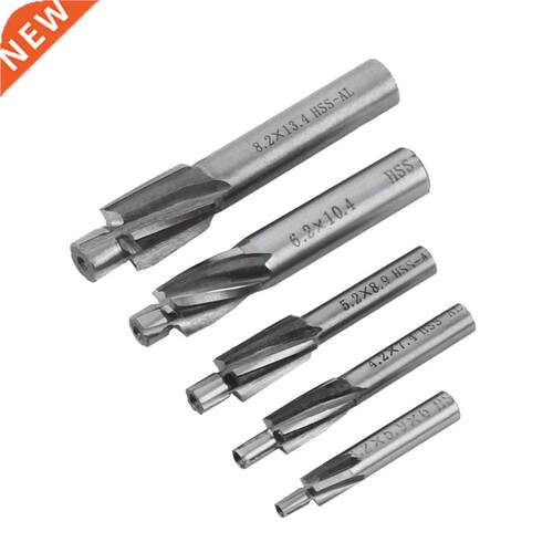 5pcs/Lot Countersink End Mill Cutter Slot Drill Bits Tool M3