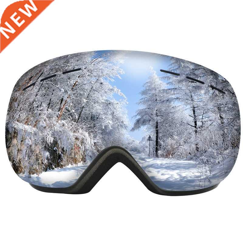 New Ski Goggles Men Women Double Lyers nti-fog Big Ski Ms