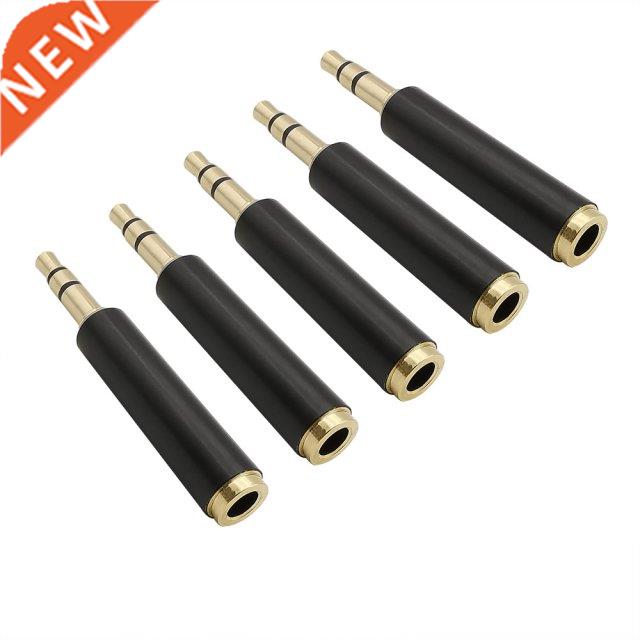 5/10Pcs 3.5mm 3 Pole to 4 Pole Stereo Audio Connector Conver