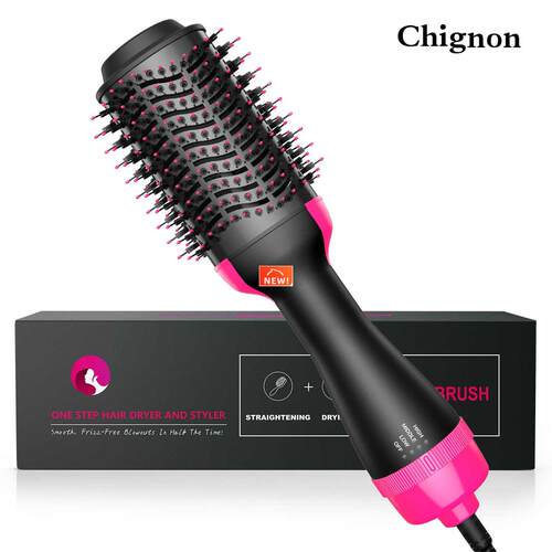 1000W Hair Dryer Hot Air Brush Styler and Volumizer Hair Str