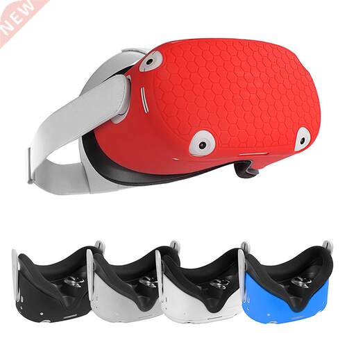 VR Helmet Protective Front Cover For Oculus Quest 2 Silicone